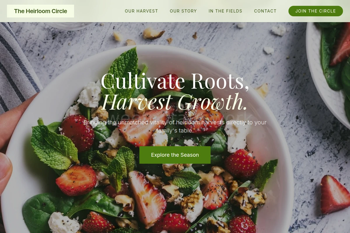 Seed Farm Food Service