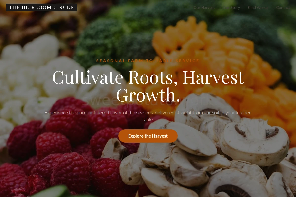 Annual Farm Food Service