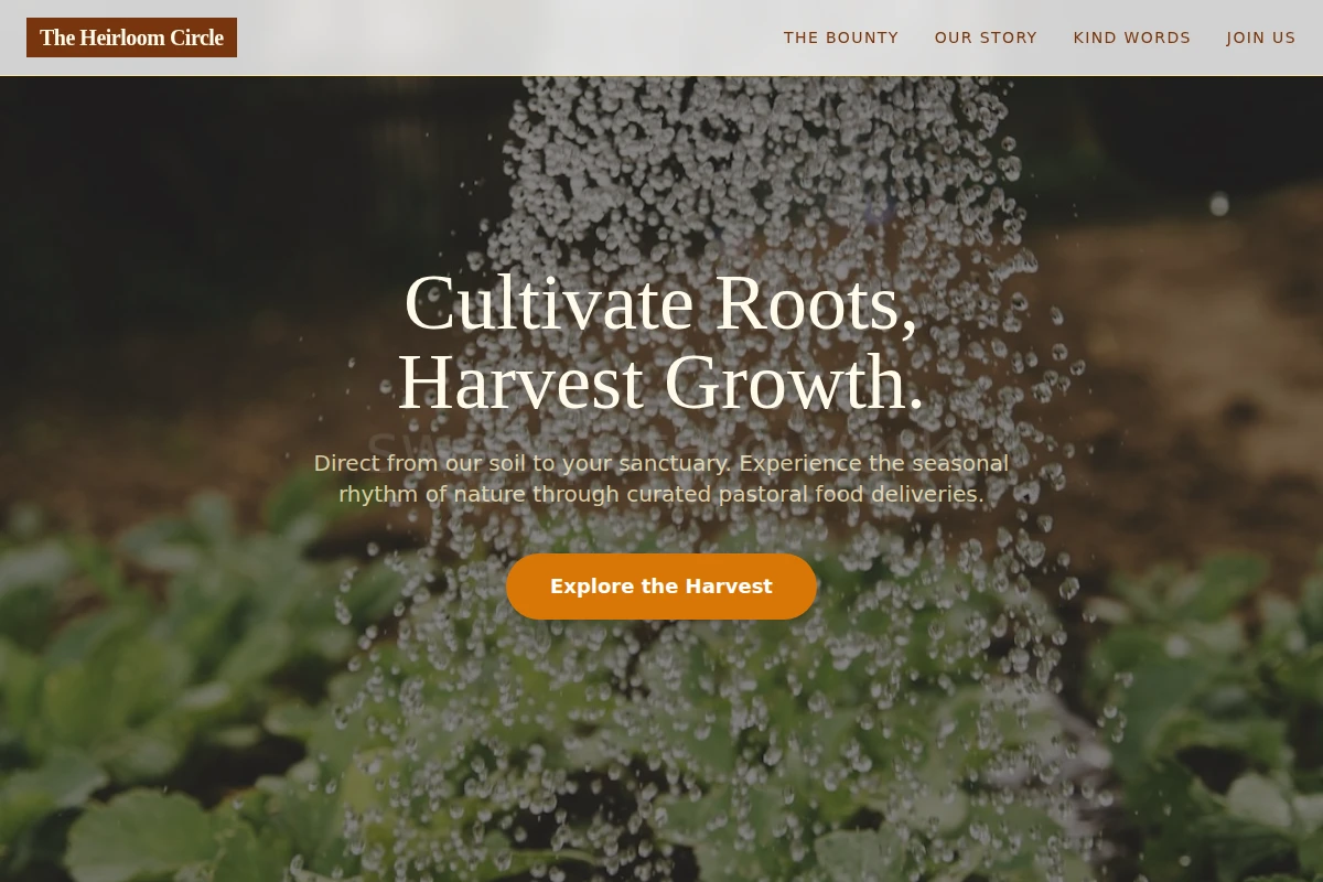 Pastoral Farm Food Service