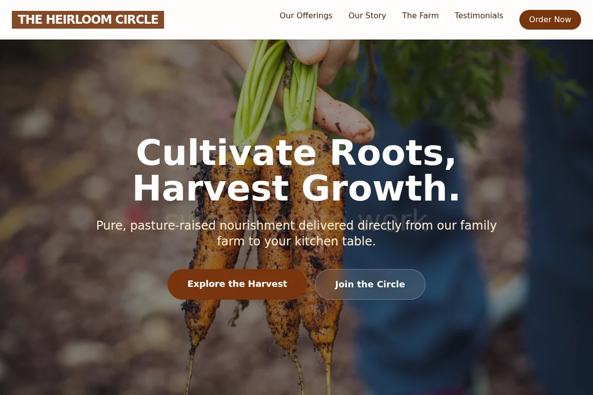 Pasture Farm Food Service