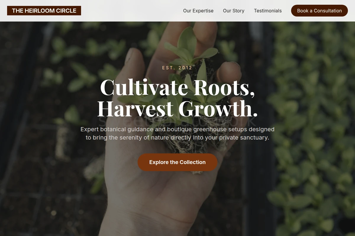 Tilled Greenhouse