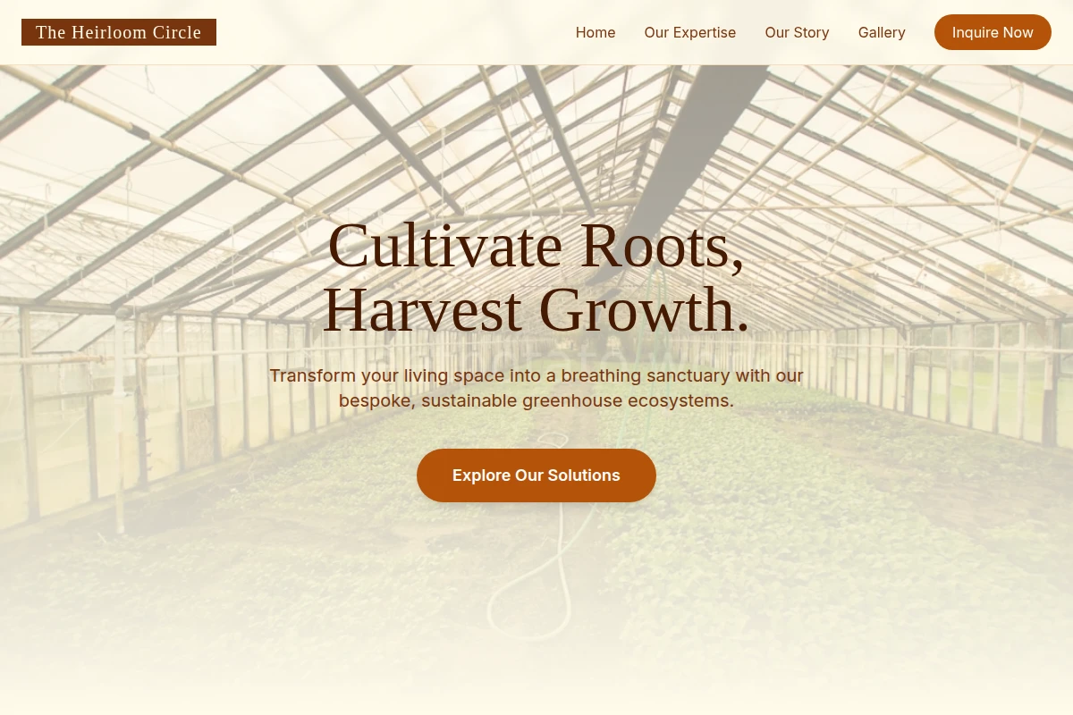 Sustainable Greenhouse